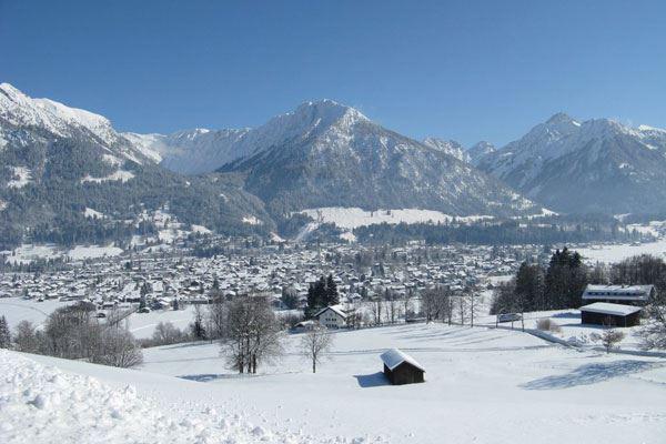 Oberstdorf im Winter